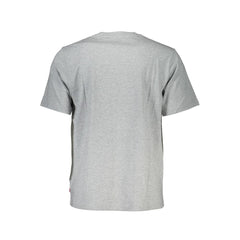 Levi's Gray Cotton Men T-Shirt
