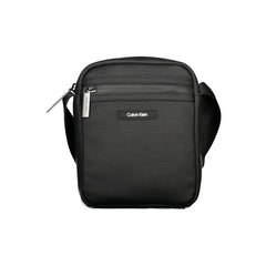 Calvin Klein Black Polyester Men Shoulder Bag