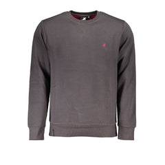 U.S. Grand Polo Gray Cotton Men Sweater