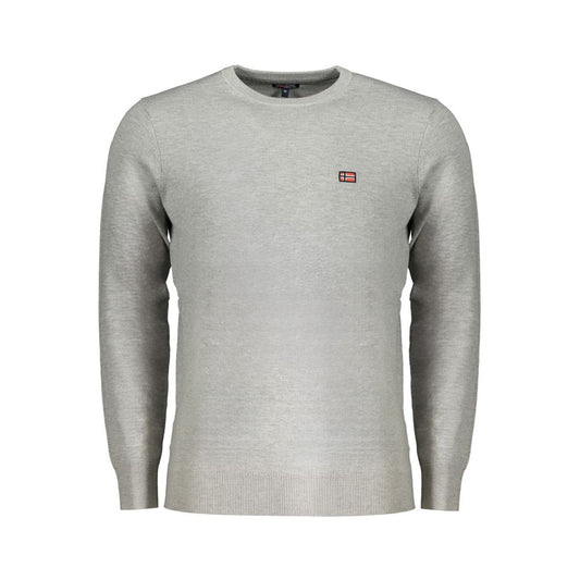 Norway 1963 Gray Polyester Men Sweater