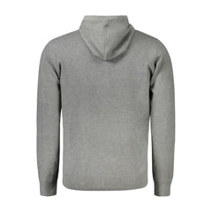 Norway 1963 Gray Polyester Men Cardigan