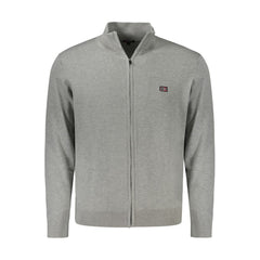 Norway 1963 Gray Polyester Men Cardigan