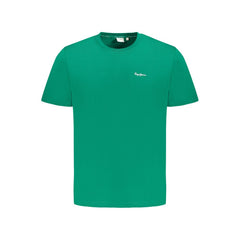 Pepe Jeans Green Cotton T-Shirt