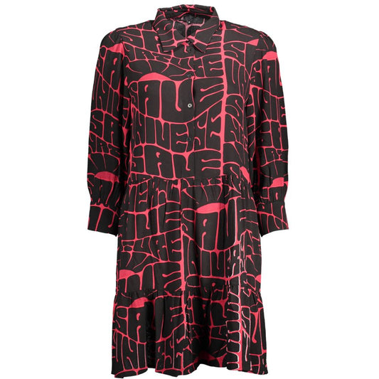 Desigual Black Viscose Women Dress