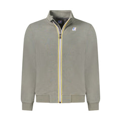 K-WAY Green Cotton Men Sweater