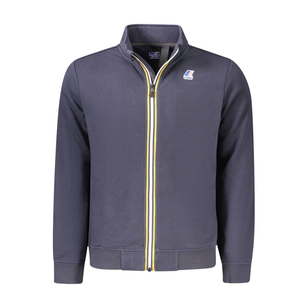 K-WAY Blue Cotton Men Sweater