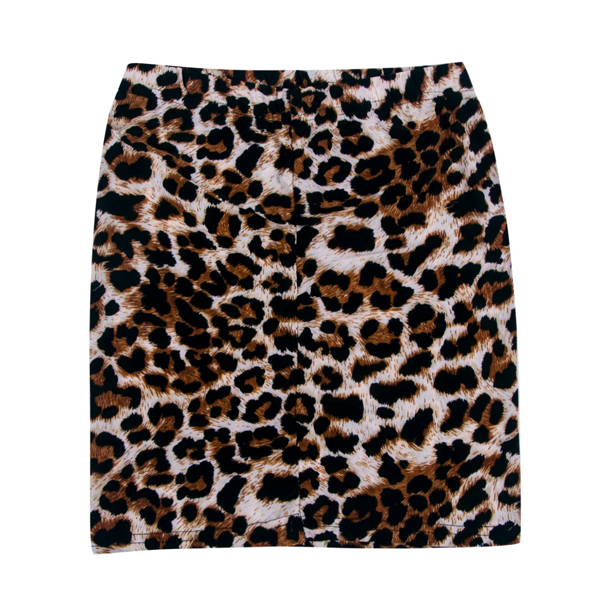 Sassy Leopard Print High Waist Bodycon Mini Skirt for Women